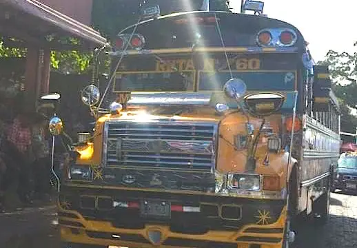 bus ancien Nicaragua