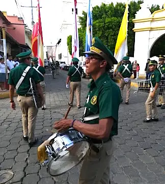 défilé militaire Nicaragua
