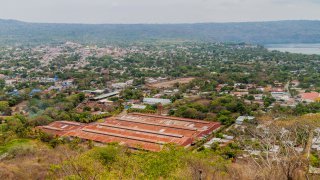 vue aérienne de Masaya, Nicaragua