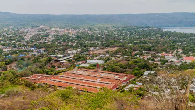 vue aérienne de Masaya, Nicaragua