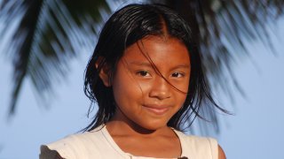 Portrait de petite fille - Nicaragua