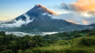 En pleine nature entre le Costa Rica et le Nicaragua.