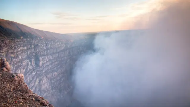 cratère volcan Mombacho au Nicaragua