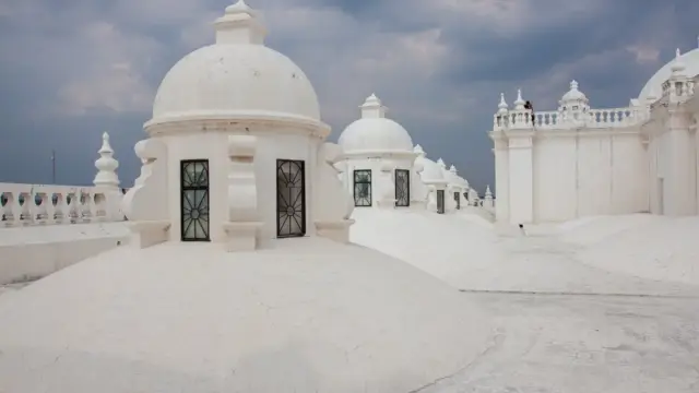 Toit cathédrale, Leon, Nicaragua