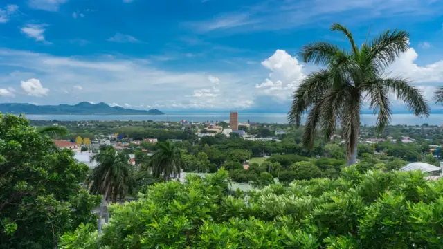 Vue de Managua, Nicaragua
