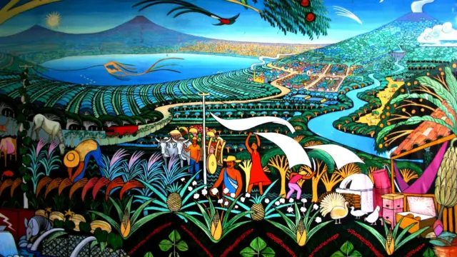 illustration région Solentiname - lac nicaragua