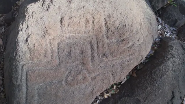 Ometepe Petroglyphes - Lac Nicaragua