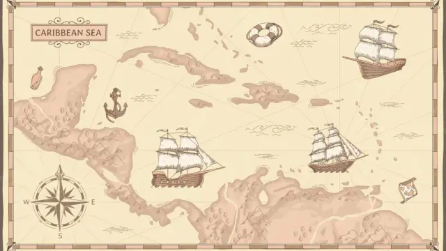 San Juan del Norte - carte mer Caraibes