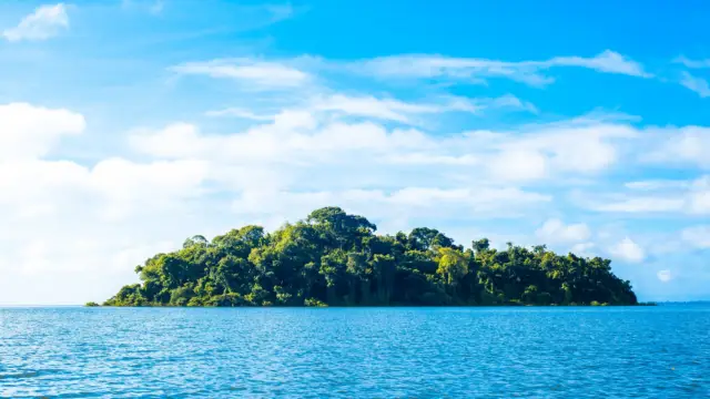 île tropicale Nicaragua